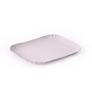 BANDEJA CARTON GRIS RECT x100 UNID